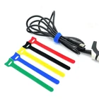 Adjustable Hook and Loop Straps for Power Wire