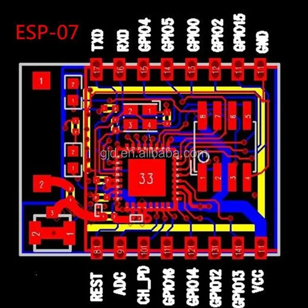 new invention esp8266 esp-07 wifi module