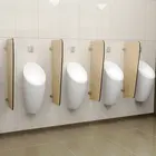 Hot Sale LIJIE Washroom urinal screens Cubicle Partition compact laminate urinal divider