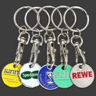 Coins Coincoin Trolley Coin Token Cheap Custom Metal Token Coins Shopping Cart Trolley Token