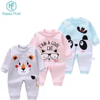 Hot! New print newborn baby girl baby boy clothing romper