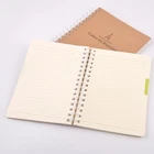 A4 Double Wire spiral notebook supplier, single line notebook