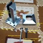 Canada Popular glass pool fencing satin glass clamp adjustable spigot made of stainless steel SS316 duplex2205