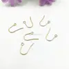 Inspire stainless steel jewelry Ear Wire Hooks Earring Findings gold plated