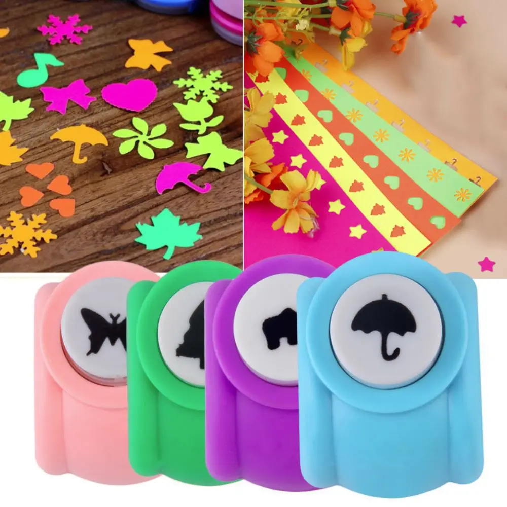 DIY Scrapbooking Decorative Hole Puncher Child Mini Puncher Printing Paper Hand Craft Puncher Shape Card Craft Punch Wholesale