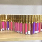 Sample available sunscreen makeup private label matte lipstick liquid