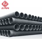 large diameter sn8 corrugated hdpe pipe prices for draining water