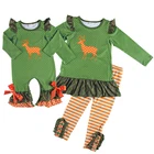 Online Shopping China Clothes Girls Wholesale Kids fall Outfits Baby Deer Boutique Clothing