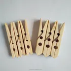Wholesale clothespin bamboo clothing clips bamboo pegs support to label production