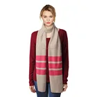 knitted merino wool cashmere fashion women scarf and shawl