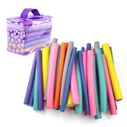 DIY Styling Sticks Tool Soft Foam Twist Magic Flexible Air Hair Rods Curlers