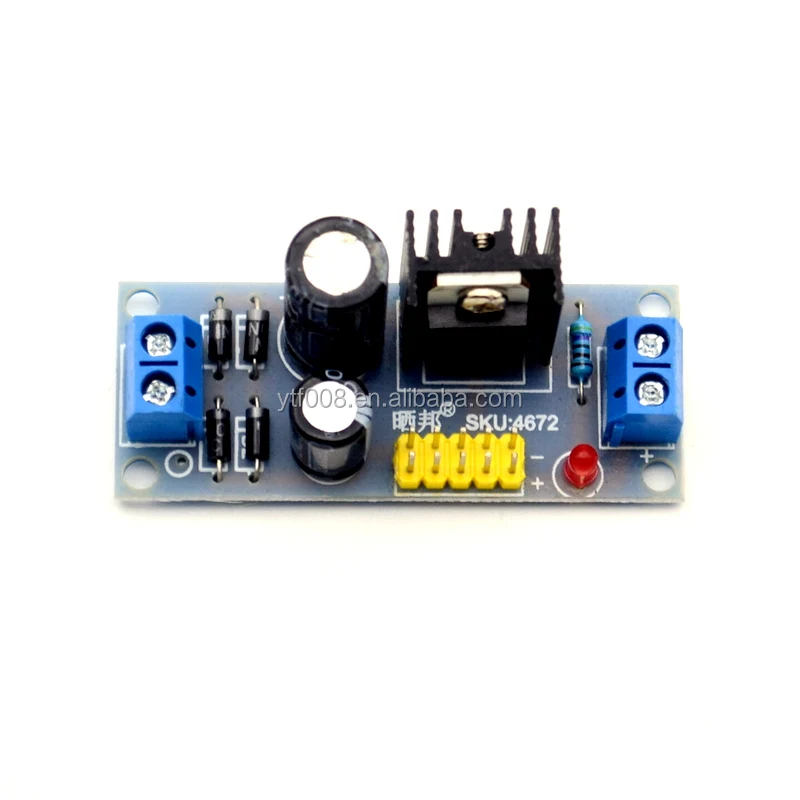 KitsGuru L7805 LM7805 Step Down Converter 7.5V-35V To 5V Regulator Power Supply Module Power Supply Electronic Hobby Kit Price In India - Buy KitsGuru L7805 LM7805 Step Down Converter 7.5V-35V To 5V - Foto 5