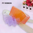 2018 hottest selling Wholesale Nylon Sheer Silk Organza Ribbon