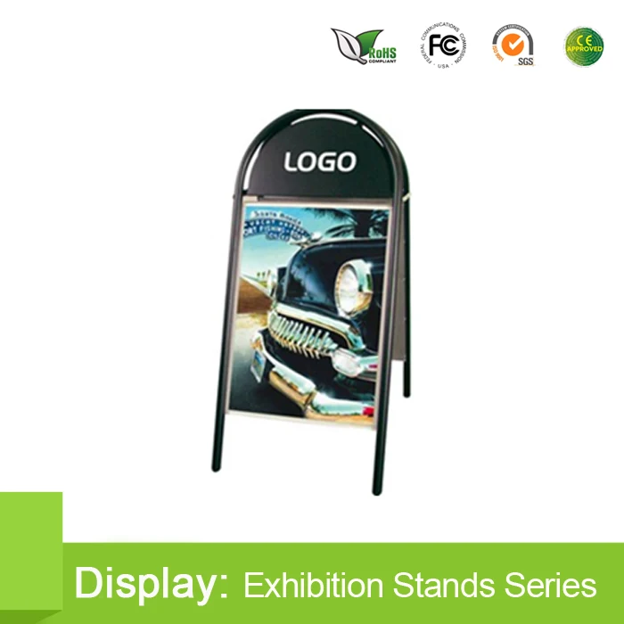 pop up poster stand