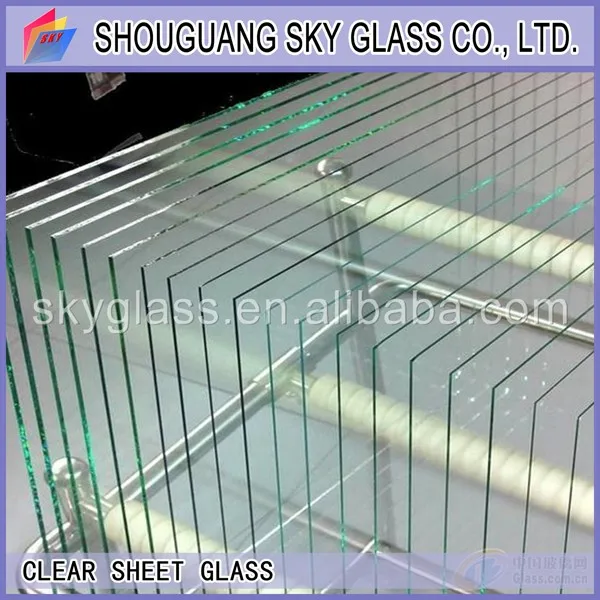 1.8mm Clear Cutting Sheet Glass Price Custom Size Sheet Glass