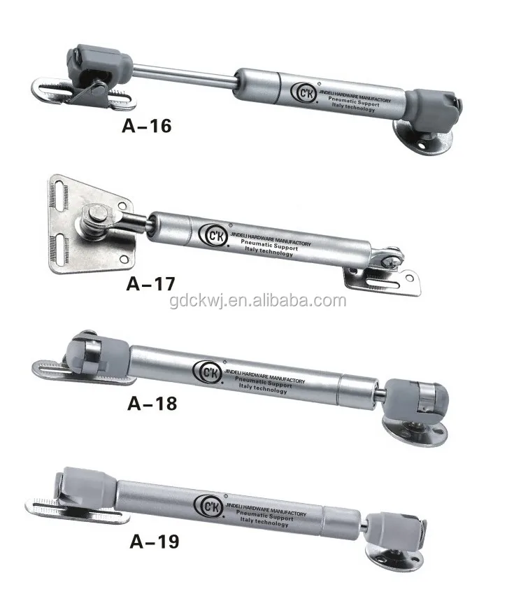 adjustable heigh cheap price 100n cross reference gas spring for cupboard