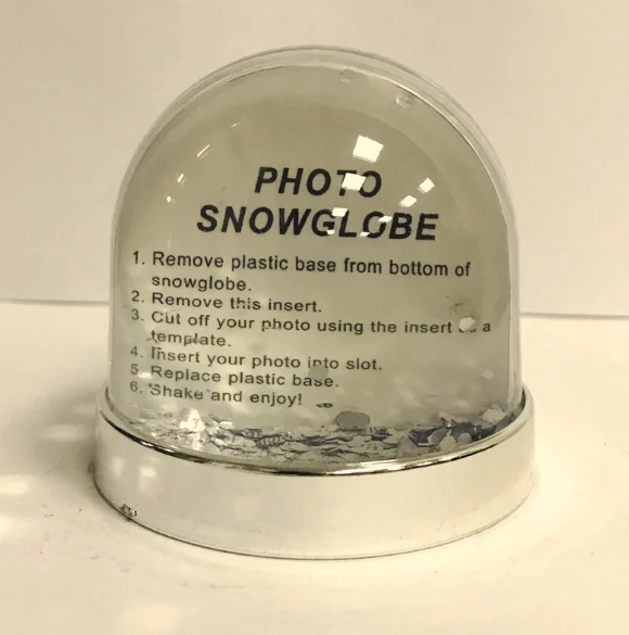 guests souvenirs - buy valentine gift plastic diy snow globe pho