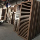 Security horizontal aluminum window louvers/ shutters