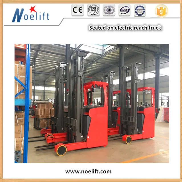 2ton sit down electric reach truck forklift price