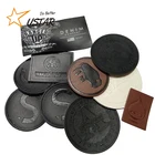 Custom Personalized embossed Logo Jeans Genuine Leather Patch/Leather Label And Tags For Garment