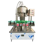 Negative pressure glass wine bottling plants / wine filling machine / wine bottle filler