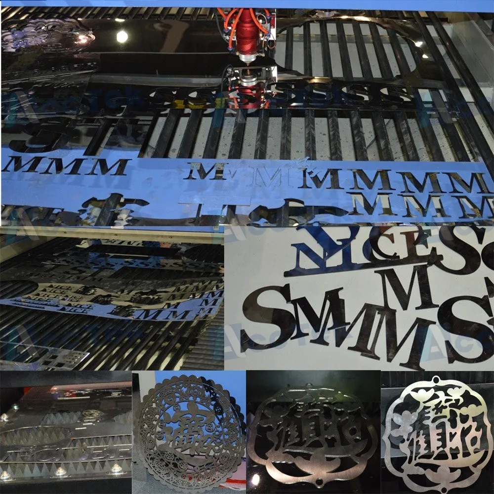 AKJ1390H co2 machinery machine for stainless steel /embroidery patch laser cutting machine made in China for plywood plastic