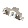Wholesale Low MOQ Toolless Fast Installation 90 Punch Down Shielded RJ45 Cat6 Modular Jack