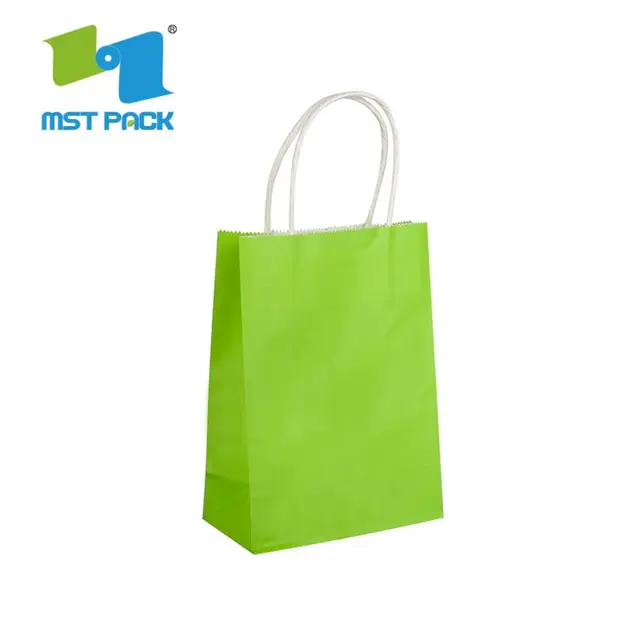 color printed glossy lamination multilayer packaging paper bag