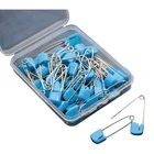Wholesale colorful earring baby plastic safety pin making machine brooch safety pin