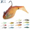 centipede plastic t-tail duck fin shad fishing lure machine injected soft bait
