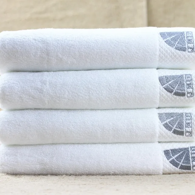 bath towel 100% cotton hotel towel factory refreshing wet towel