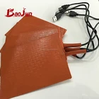 3.7v Battery Powered Silicone Rubber Heater For Pizza Delivery Bag