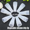 510 Silicone Mouthpiece Cover Drip Tip Disposable Colorful Silicon testing caps rubber from Uwintech