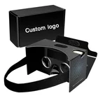 personal design google cardboard Advertising vr headset 3d glasses