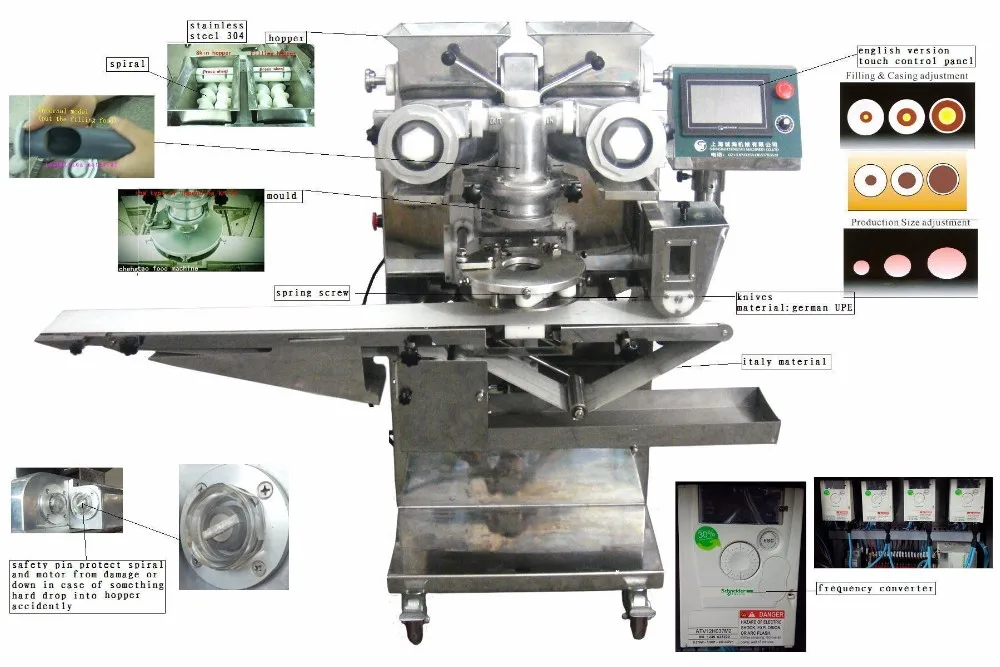 ST-168 shanghai supply steamed bun burger equipment