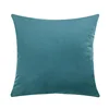 Plain Solid Color Velvet Pillow Case, Eco-Friendly 45X45cm Decorative Velvet Cushion Cover
