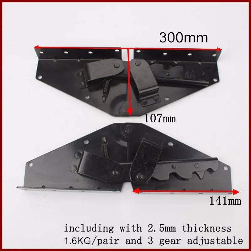 Hardware Factory Flexible Folding Chair Hinges/adjustable Ratchet Sofa Hinge/sofa Bed Backrest
