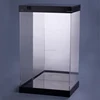 Perspex/plexiglass handmade led illuminate acrylic box display case for action figure display wholesale
