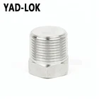 Npt Plug Plug YAD-LOK Bar Stock SS 1/4 NPT BSP Thread Hex Head Pipe Plug