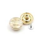 New design metal zinc alloy snap metal jeans button