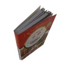 Printing hardcover cook book, full color easy cook recipes book printing