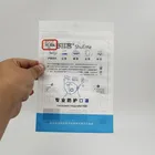 Custom print food grade heat resistant transparent food vacuum plastic bags