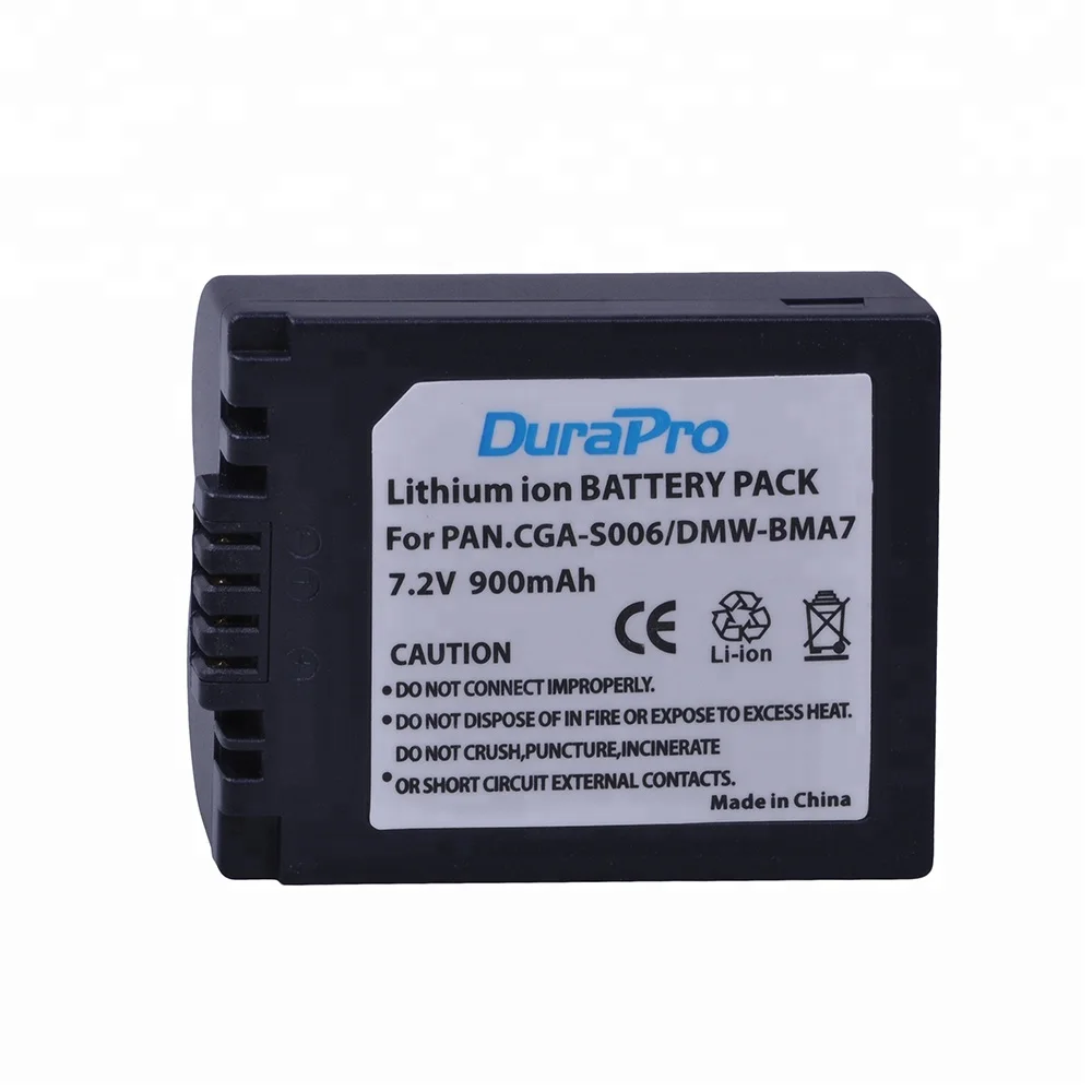 Dual USB Cargador De Batería Para Panasonic CGA-S006E//1B CGA-S006E CGR-S006E DMW-BMA7