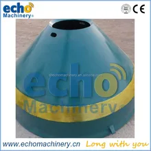 high manganese steel Extec x44 cone crusher spare parts mantle,concave,bowl liners