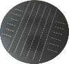 new product glass laminated solar cell 18v 35W round table shape solar panel