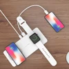 best seller in usa 2019 qi wireless charger 3 in 1 fast usb multi phone charging phone and watch wireless charging