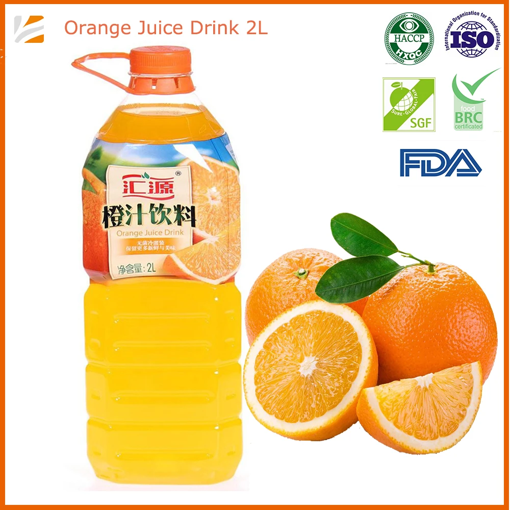 wholesale bulk 2000ml bottled orange juice beverage drink
