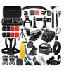 Followsun 50-in-1 Go pro Accessories Kit, Sports Action Camera Accessory, Head Strap, Chest Harness