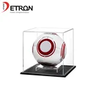 Clear acrylic football box display stand