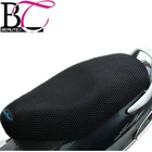 China 100%polyester 3d black air mesh motorcycle seat cover